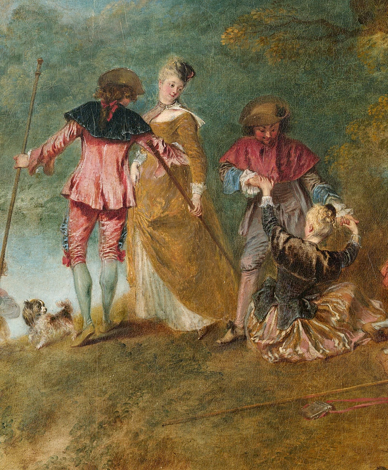 Pellegrinaggio a Citera - dettaglio
